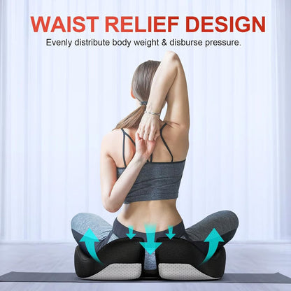 🎁LAST DAY 50％ OFF🎁Ergonomic Memory Foam Seat Cushion