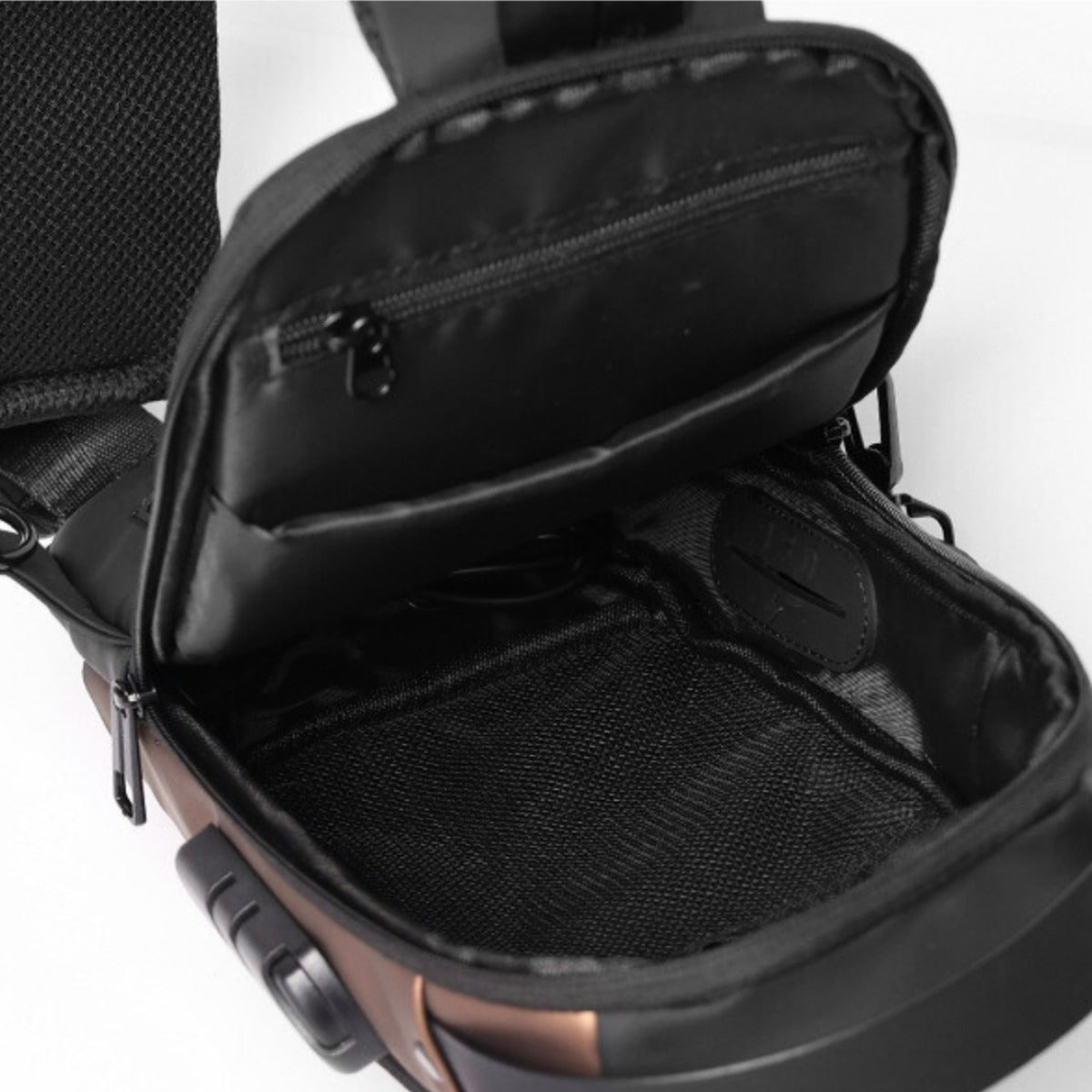 Chest Bag Multi function Cross-body Sport Running Travel Sling Pack Anti-theft For Men