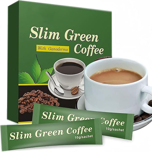 Slimming Green Coffee 18 Sachets – Herbal Fat Burner (28-Day Pack)