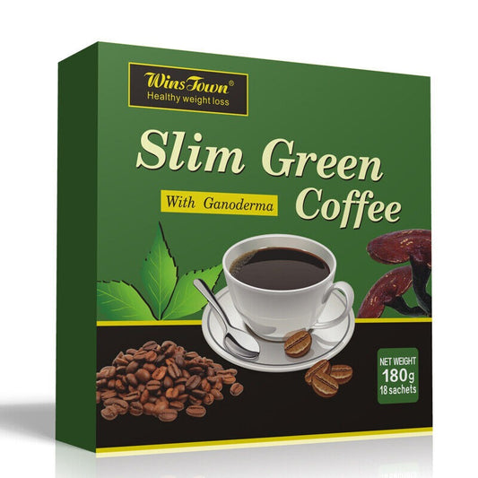 Slimming Green Coffee 18 Sachets – Herbal Fat Burner (28-Day Pack)