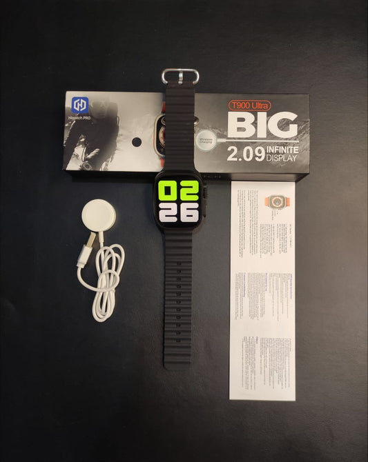 T900 Ultra Smart Watch – 2.09 Infinite Display – 49 mm Dial Size – Built-in Games – Bluetooth Calling